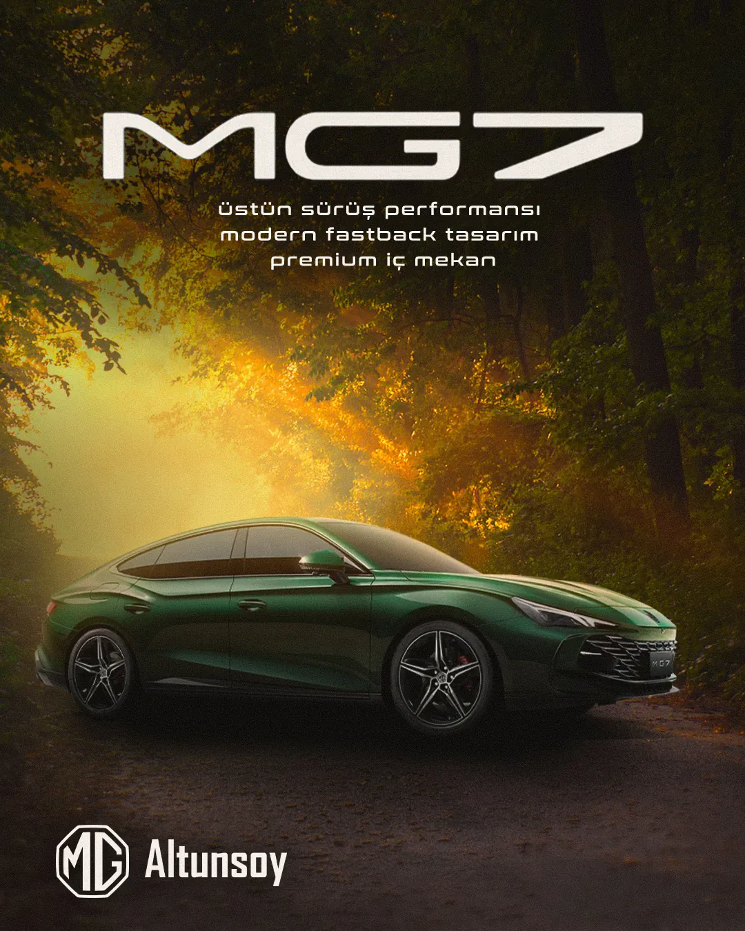 MG Altunsoy Otomotiv MG7 Fastback Giresun sosyal medya referansı (Post)