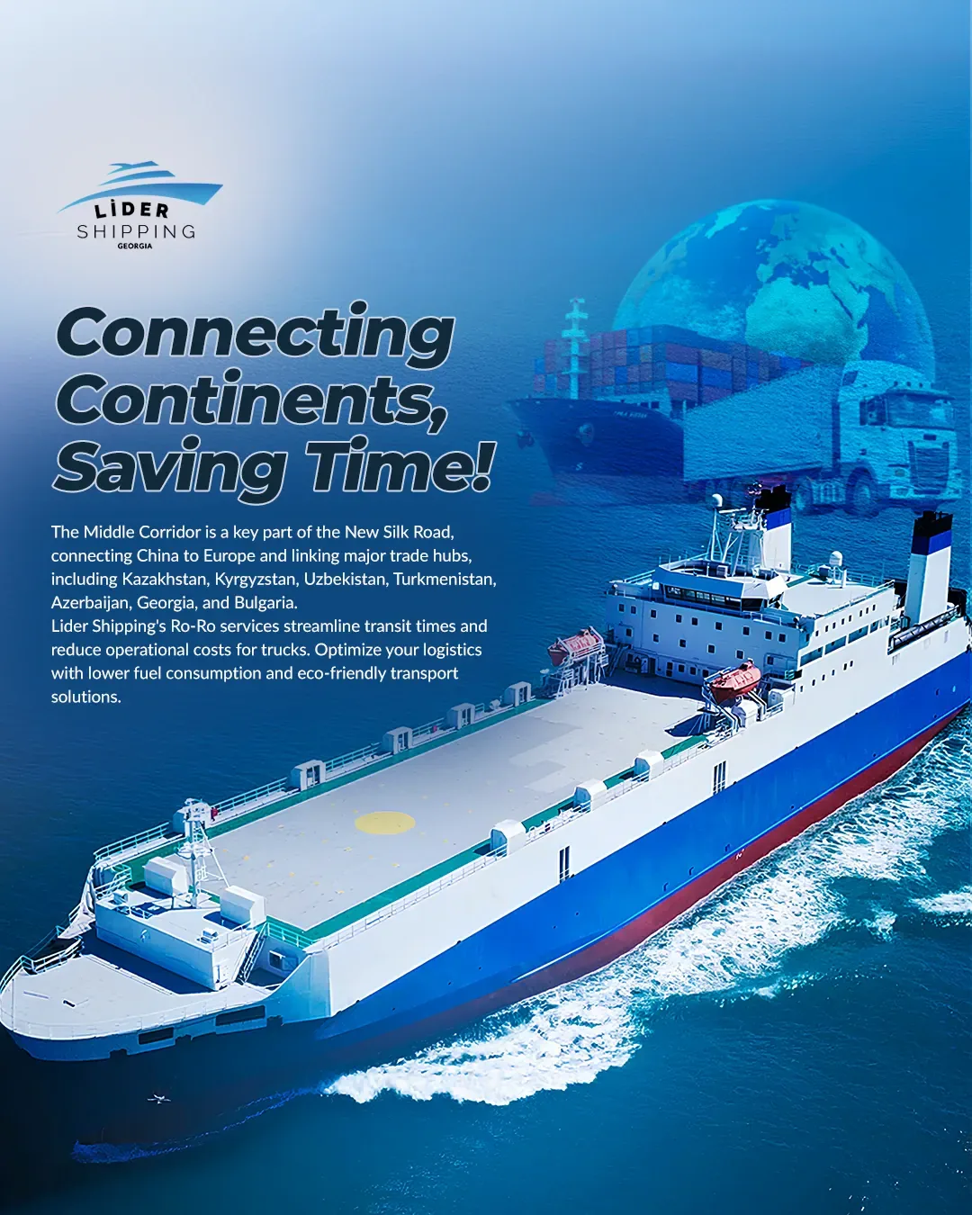Lider Shipping Giresun sosyal medya referansı (Post)