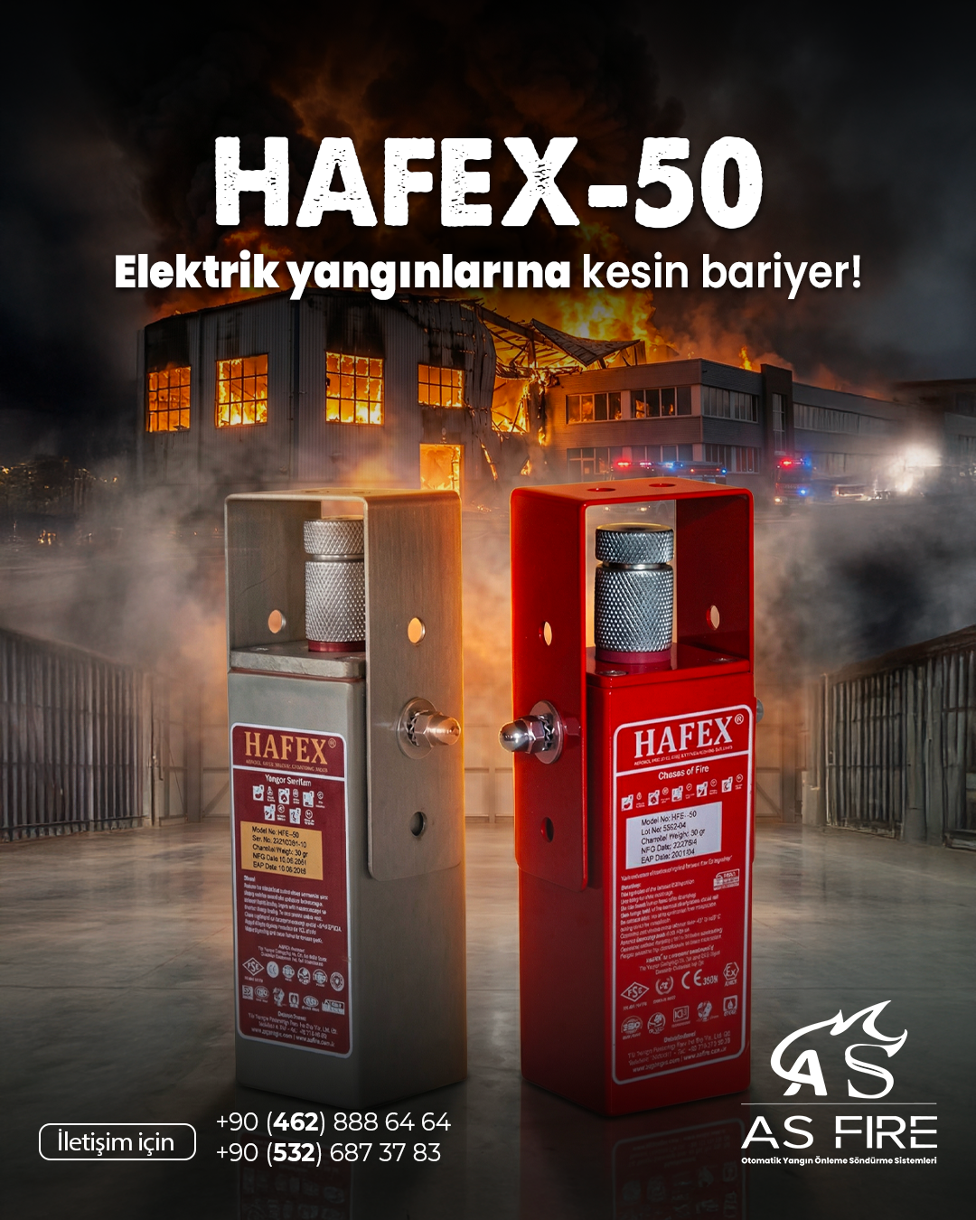 As Fire Yangın Sistemleri Giresun sosyal medya referansı (Post)