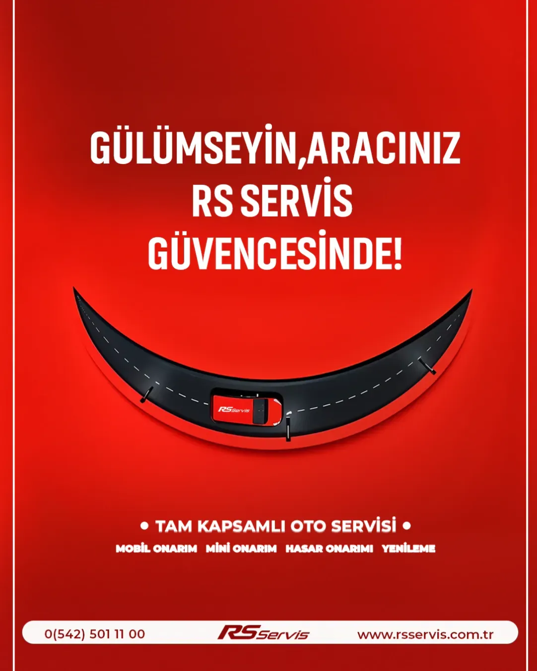 RS Servis Giresun sosyal medya referansı (Post)
